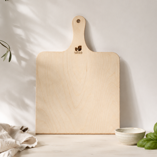 Pizzaschieber Holz 30 cm – für Pizza & Flammkuchen