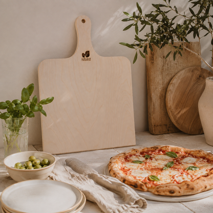Pizzaschieber Holz 30 cm – für Pizza & Flammkuchen